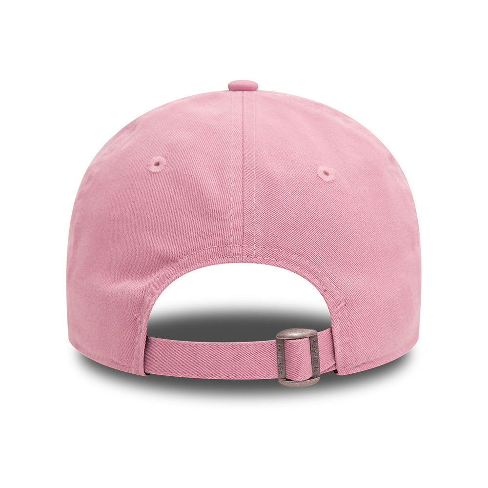 New Era 9TWENTY New York Mets Baseball Cap - MLB Mini Washed - Dunkelrosa