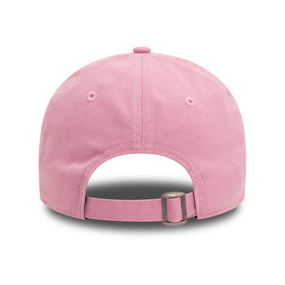 New Era 9TWENTY New York Mets Baseball Cap - MLB Mini Washed - Dunkelrosa