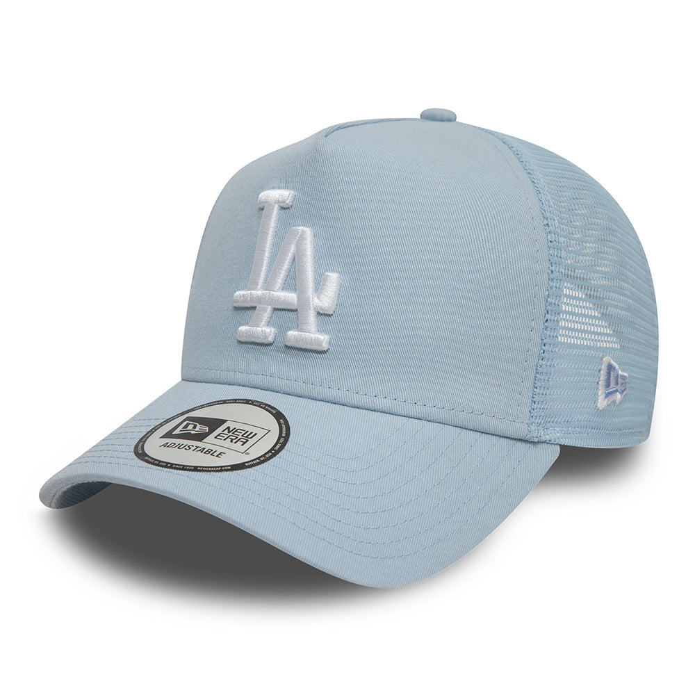 New Era A-Frame L.A. Dodgers Trucker Cap - MLB League Essential II - Hellblau-Weiß