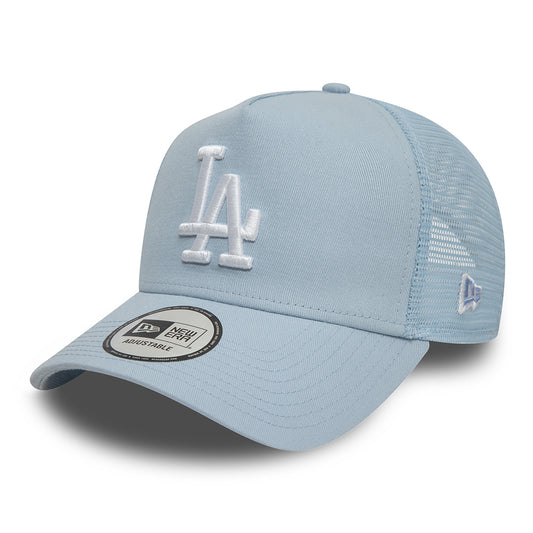 New Era A-Frame L.A. Dodgers Trucker Cap - MLB League Essential II - Hellblau-Weiß