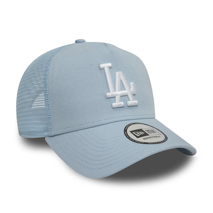 New Era A-Frame L.A. Dodgers Trucker Cap - MLB League Essential II - Hellblau-Weiß