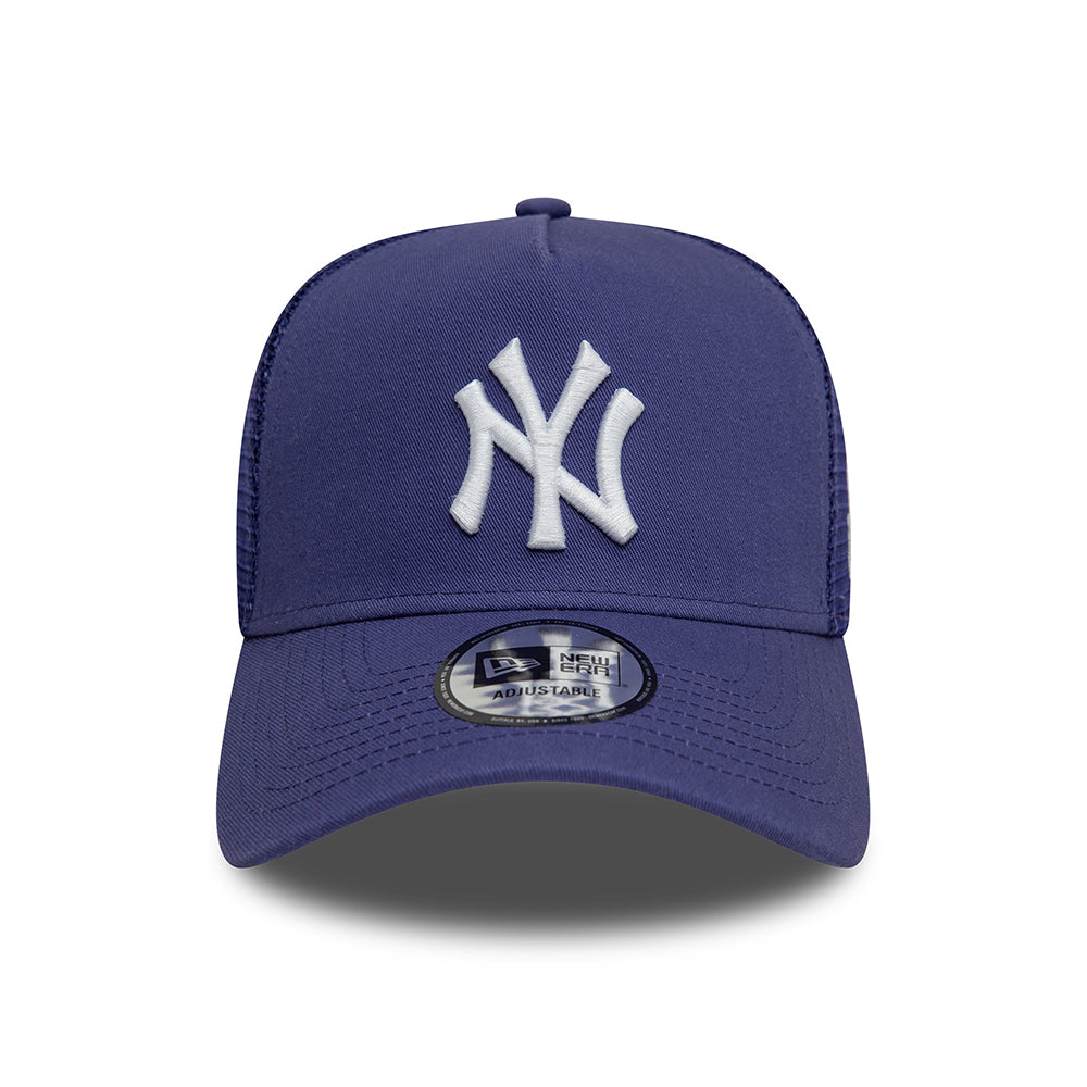 New Era A-Frame New York Yankees Trucker Cap - MLB League Essential II - Tinte-Weiß