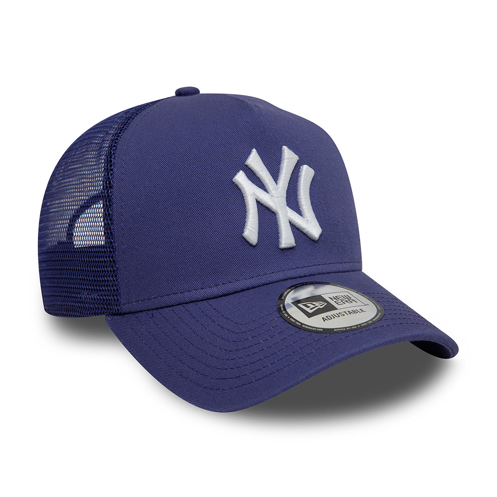New Era A-Frame New York Yankees Trucker Cap - MLB League Essential II - Tinte-Weiß