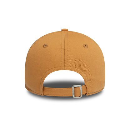 New Era Damen 9FORTY Detroit Tigers Baseball Cap - MLB League Essential II - Dunkler Sand-Weiß