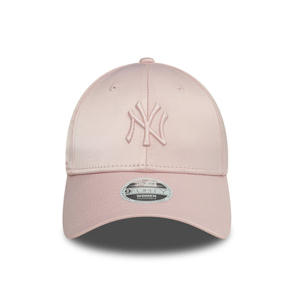 New Era Damen 9FORTY New York Yankees Baseball Cap - MLB Satin II - Rosé