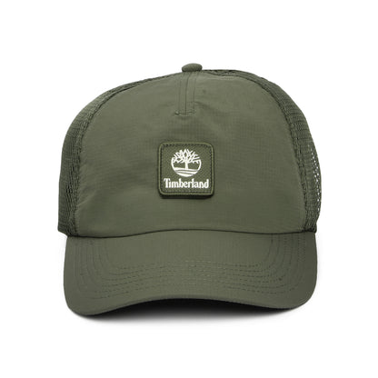 Timberland Soft Structured Recycelter Trucker Cap - Olivgrün