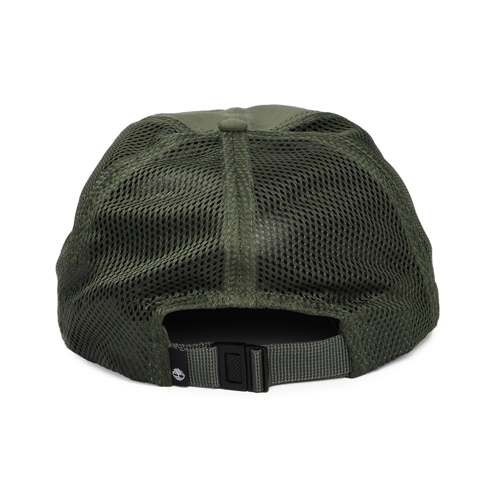 Timberland Soft Structured Recycelter Trucker Cap - Olivgrün