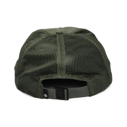 Timberland Soft Structured Recycelter Trucker Cap - Olivgrün