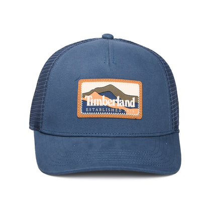 Timberland Mountain Patch Trucker Cap - Blau