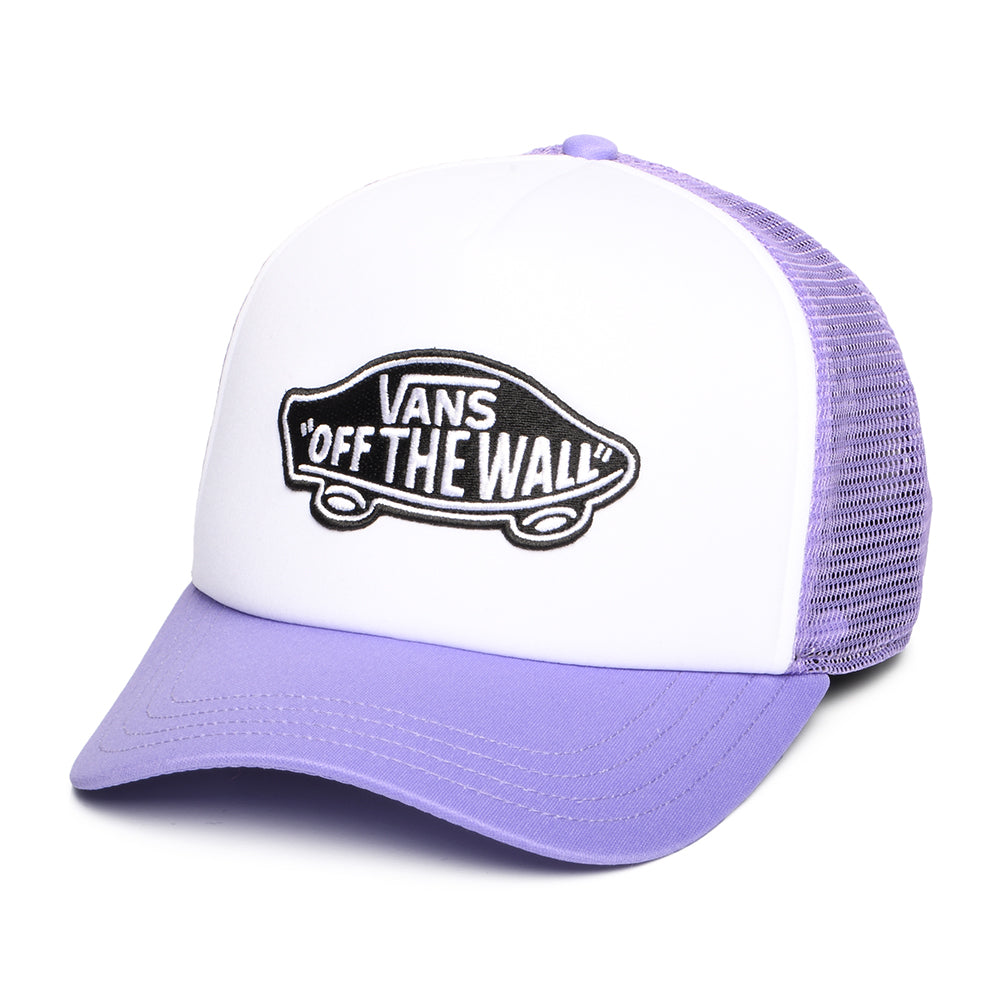 Vans Classic Patch Curved Brim Trucker Cap - Weiß-Fliederfarben
