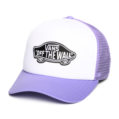 Vans Classic Patch Curved Brim Trucker Cap - Weiß-Fliederfarben