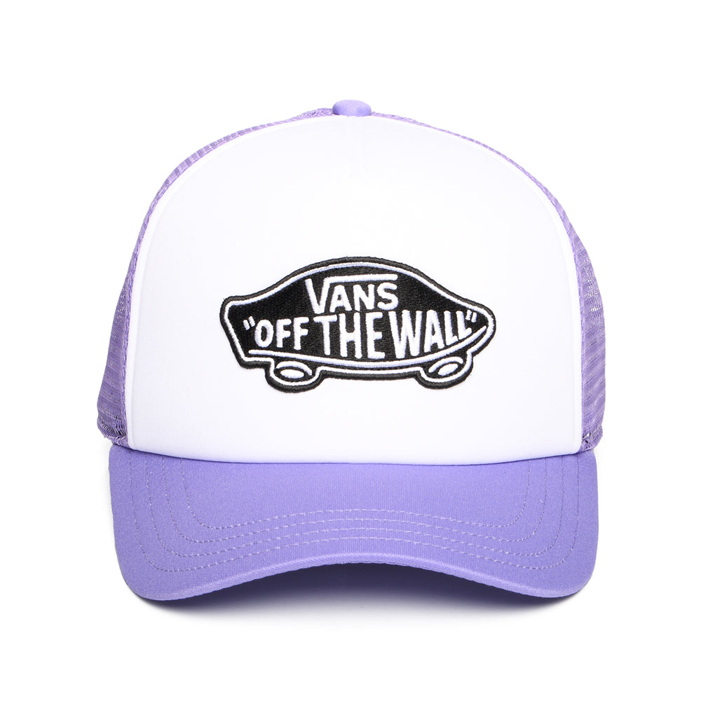 Vans Classic Patch Curved Brim Trucker Cap - Weiß-Fliederfarben