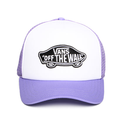 Vans Classic Patch Curved Brim Trucker Cap - Weiß-Fliederfarben