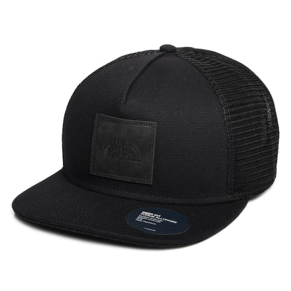 The North Face Half Dome Trucker Cap mit flachem Visier - Schwarz