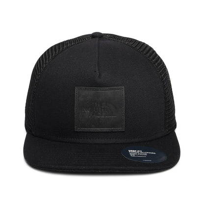 The North Face Half Dome Trucker Cap mit flachem Visier - Schwarz