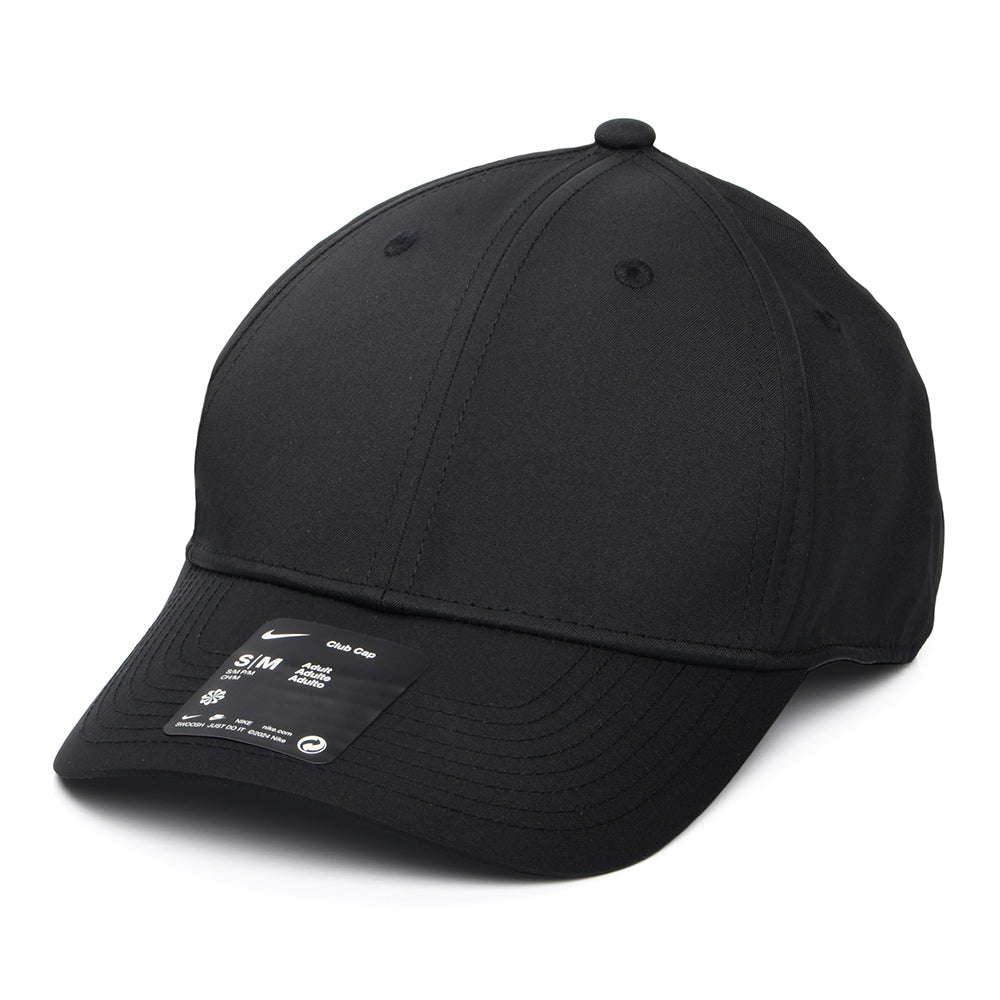 Nike Golf Dri-Fit Strukturierte Back Logo Baseball Cap - Schwarz-Weiß