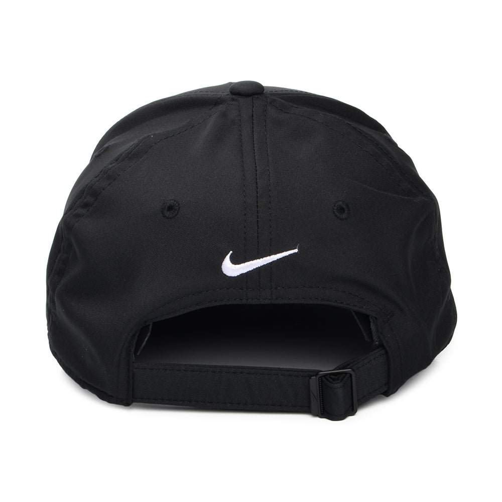 Nike Golf Dri-Fit Strukturierte Back Logo Baseball Cap - Schwarz-Weiß