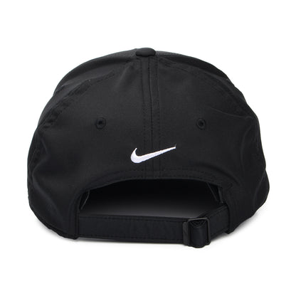 Nike Golf Dri-Fit Strukturierte Back Logo Baseball Cap - Schwarz-Weiß