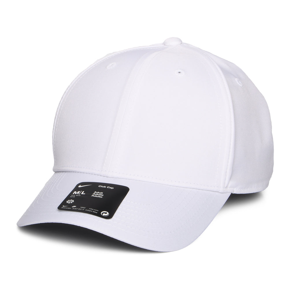 Nike Golf Dri-Fit Strukturierte Back Logo Baseball Cap - Weiß-Schwarz