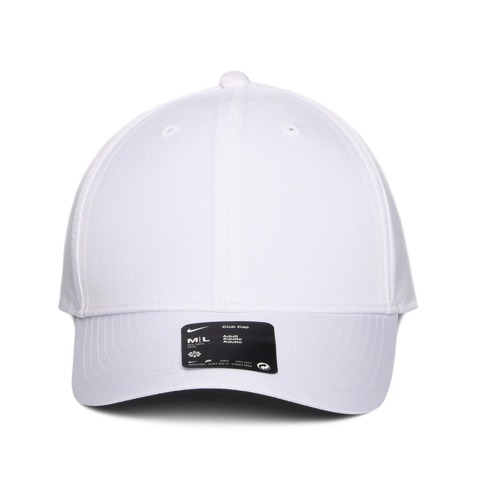 Nike Golf Dri-Fit Strukturierte Back Logo Baseball Cap - Weiß-Schwarz