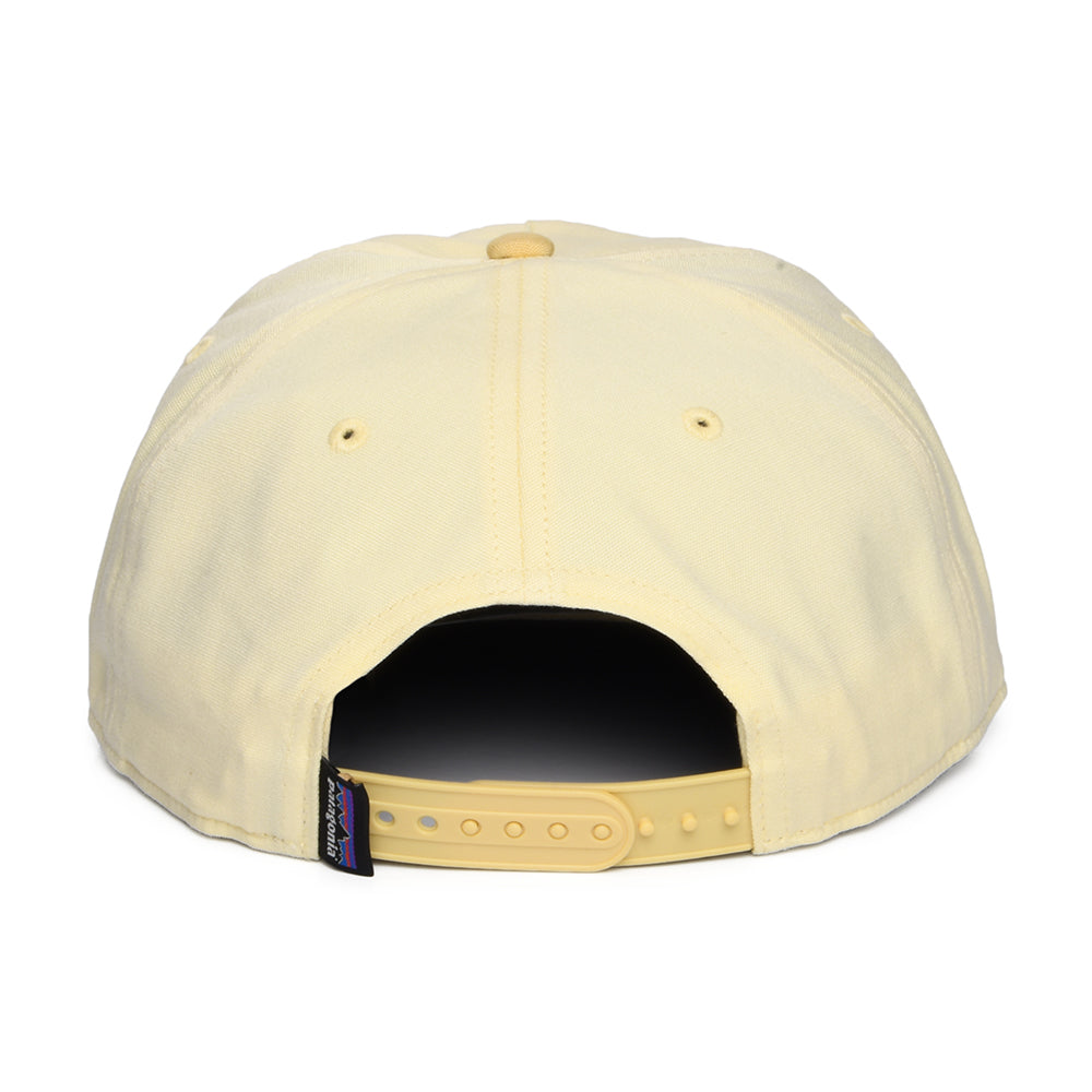 Patagonia Boardshort Label Funfarer Baseball Cap aus organischer Baumwolle - Buttermilch-Hellbraun