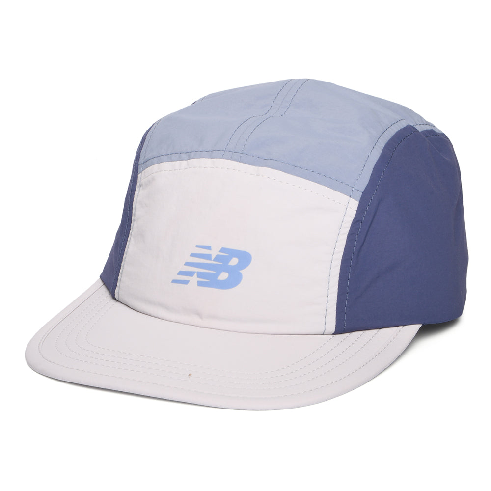 New Balance Everyday Recycled 5 Paneelen Cap - Blaugrau
