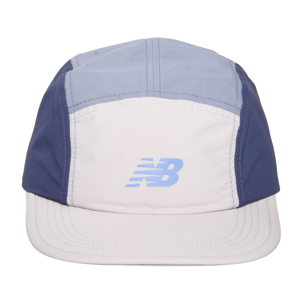 New Balance Everyday Recycled 5 Paneelen Cap - Blaugrau