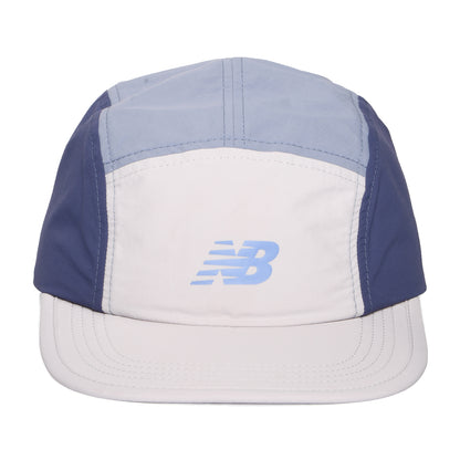 New Balance Everyday Recycled 5 Paneelen Cap - Blaugrau