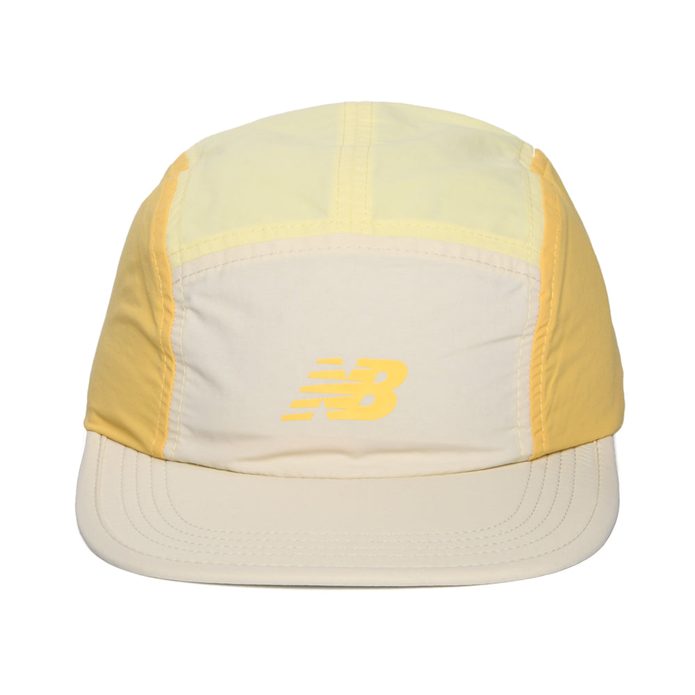New Balance Everyday Recycled 5 Paneelen Cap - Hellgelb