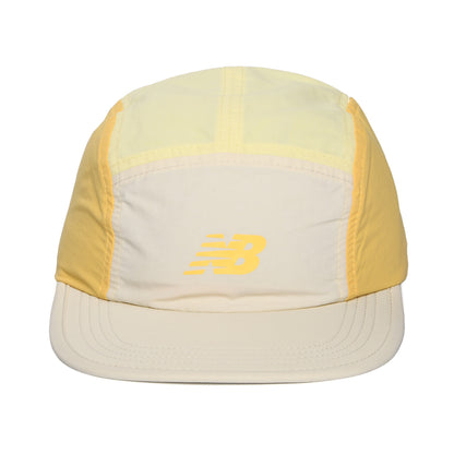 New Balance Everyday Recycled 5 Paneelen Cap - Hellgelb