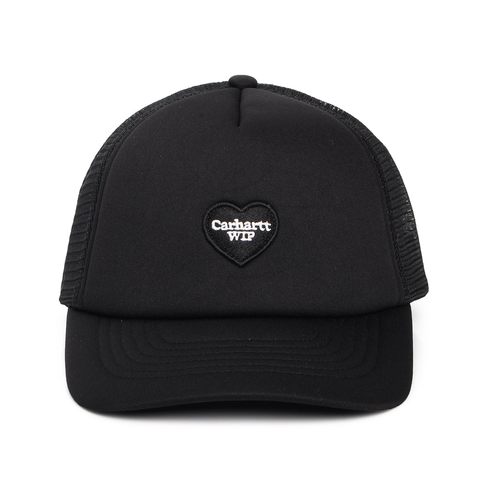 Carhartt WIP Heart Patch Trucker Cap - Schwarz