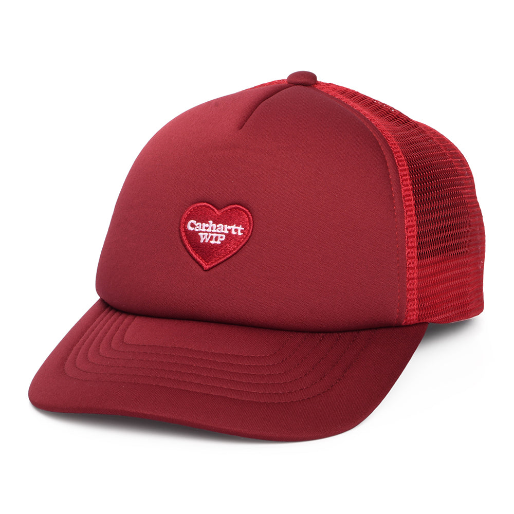Carhartt WIP Heart Patch Trucker Cap - Scharlachrot