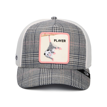 Goorin Moon Possum Trucker Cap - Marineblau-Weiß