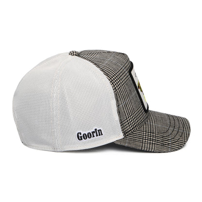 Goorin Moon Firefly Trucker Cap - Schwarz-Weiß