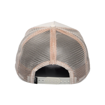 Goorin Warrior Cheetah Trucker Cap - Creme