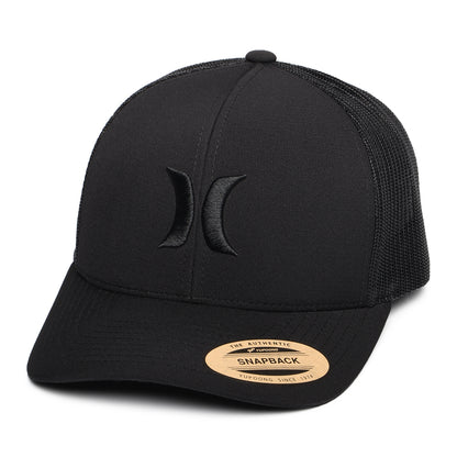 Hurley Del Mar Trucker Cap - Schwarz auf Schwarz