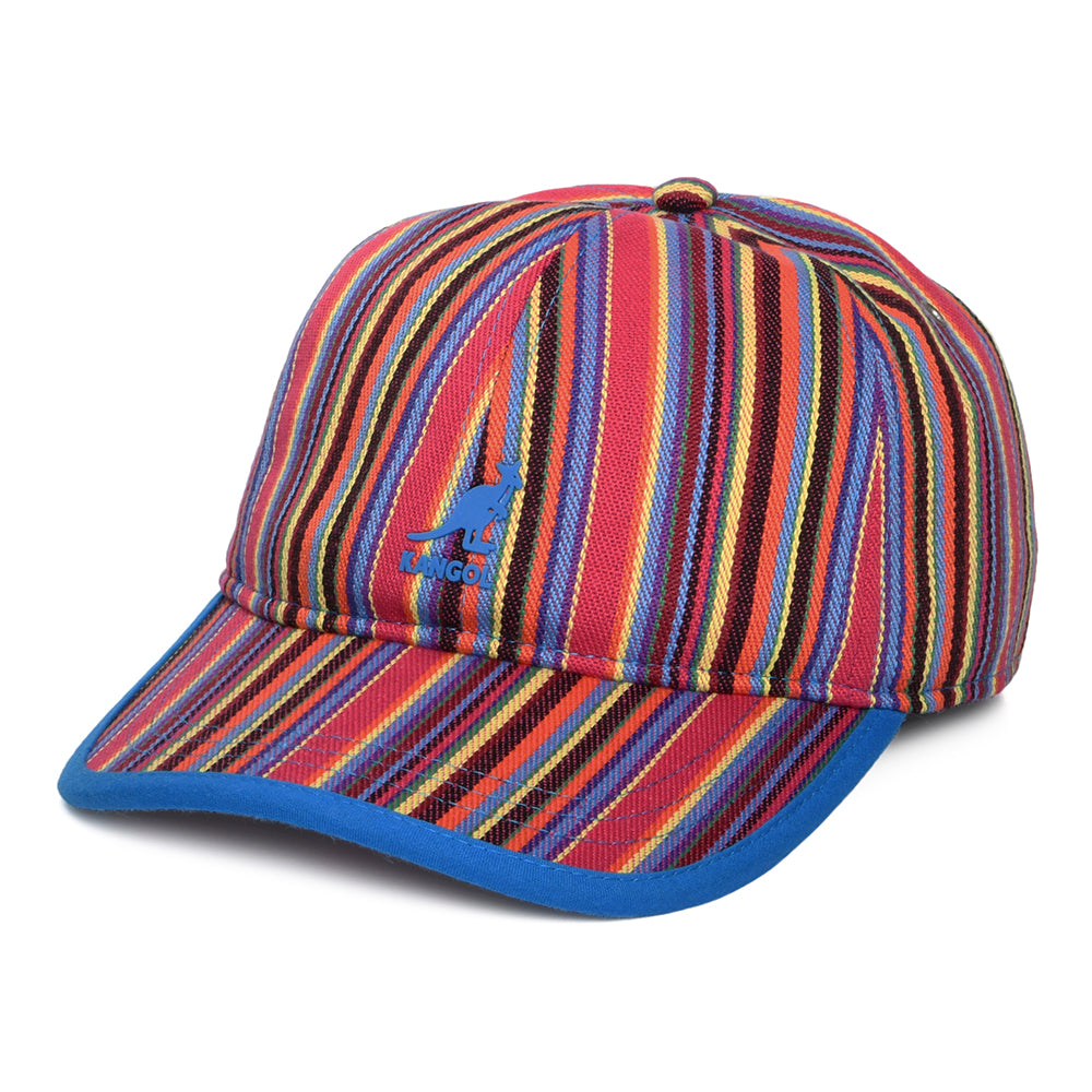 Kangol Multi Colour Stripe Baseball Cap - Regenbogen