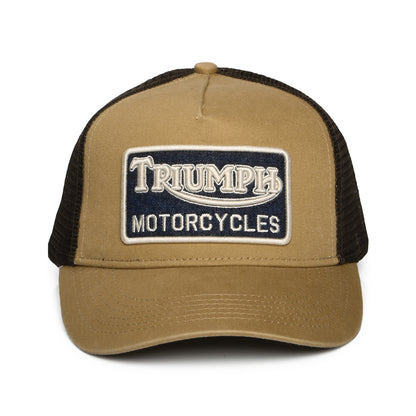 Triumph Motorcycles Hunter Trucker Cap - Rehbraun