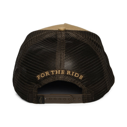 Triumph Motorcycles Hunter Trucker Cap - Rehbraun