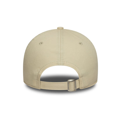 New Era 9FORTY New York Yankees Baseball Cap - MLB Team Outline - Beige-Braun