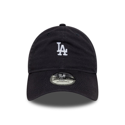 New Era 9TWENTY L.A. Dodgers Baseball Cap - MLB Mini Washed - Marineblau-Weiß