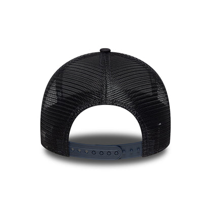 New Era A-Frame Trucker Cap - NE Patch - Marineblau