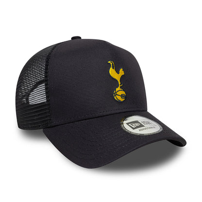 New Era A-Frame Tottenham Hotspur FC Trucker Cap - Seasonal - Marineblau-Gelb