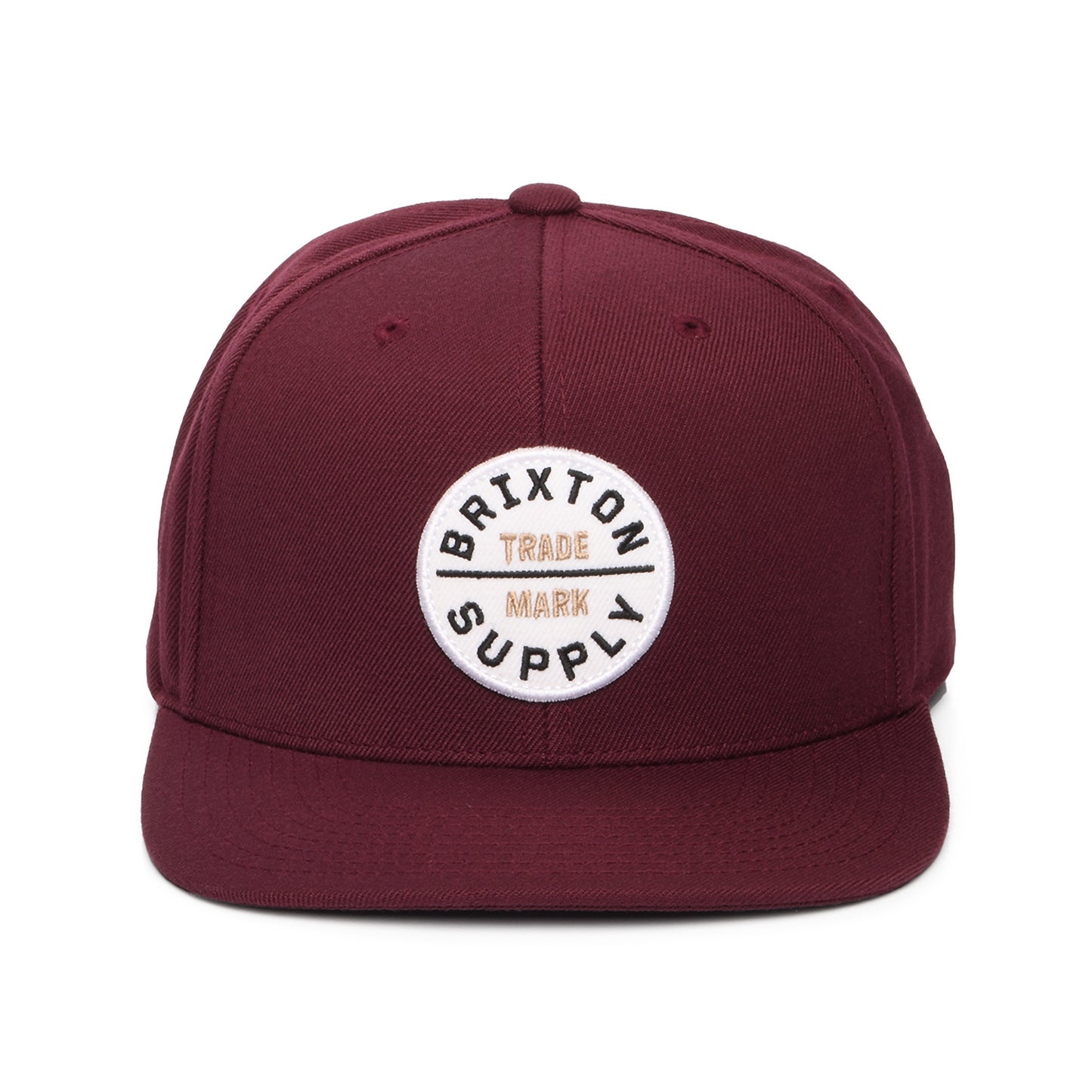 Brixton Oath III Snapback Cap - Portwein