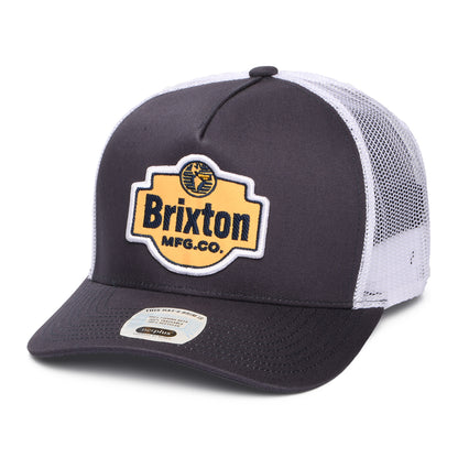 Brixton Genuine Quality C NetPlus MP Trucker Cap - Indigo-Weiß