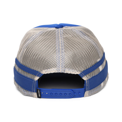 Brixton Ford Built Tough MP Trucker Cap - Blau-Weiß