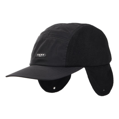 Vans 66 5 Paneelen Cap mit Ohrenklappen - Schwarz