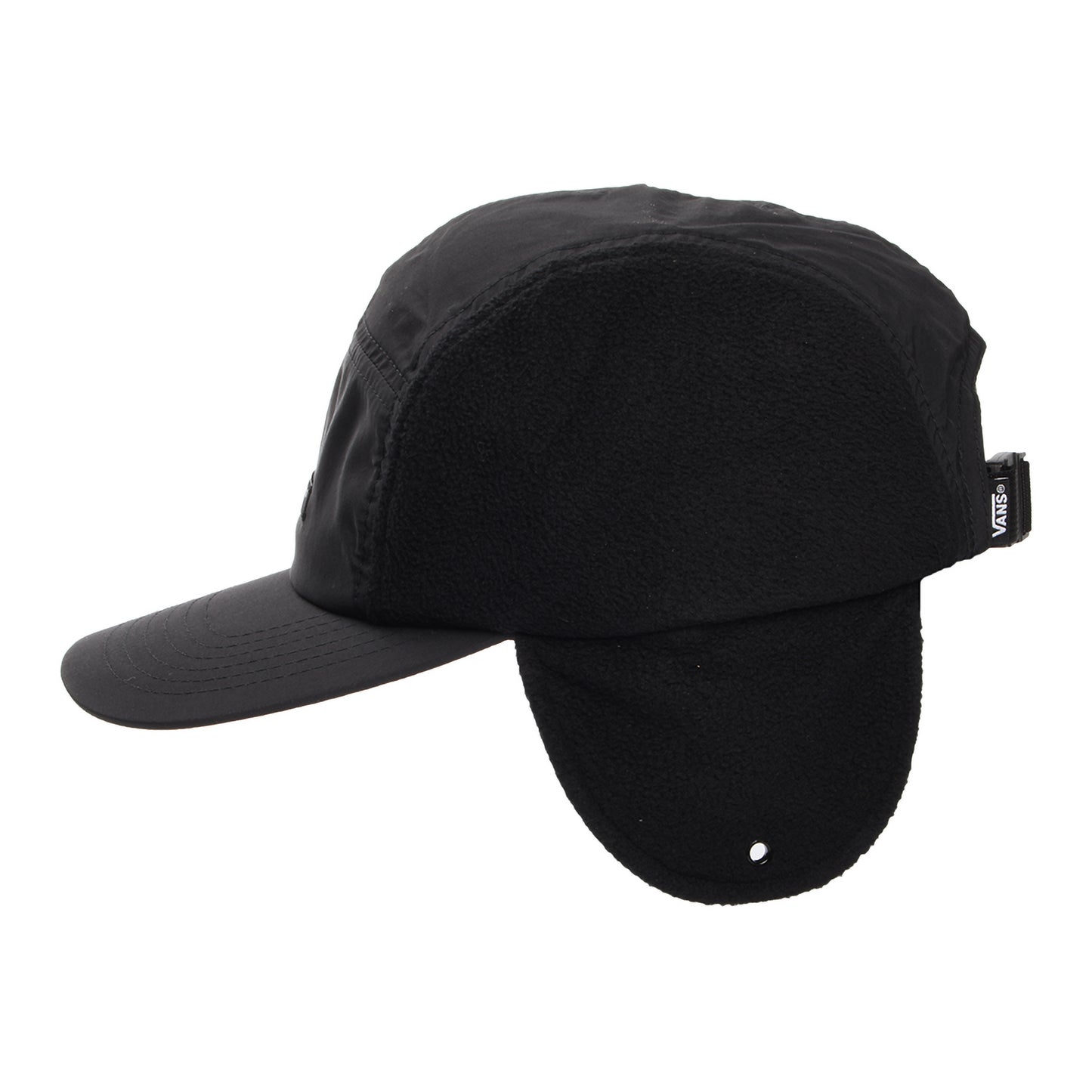 Vans 66 5 Paneelen Cap mit Ohrenklappen - Schwarz