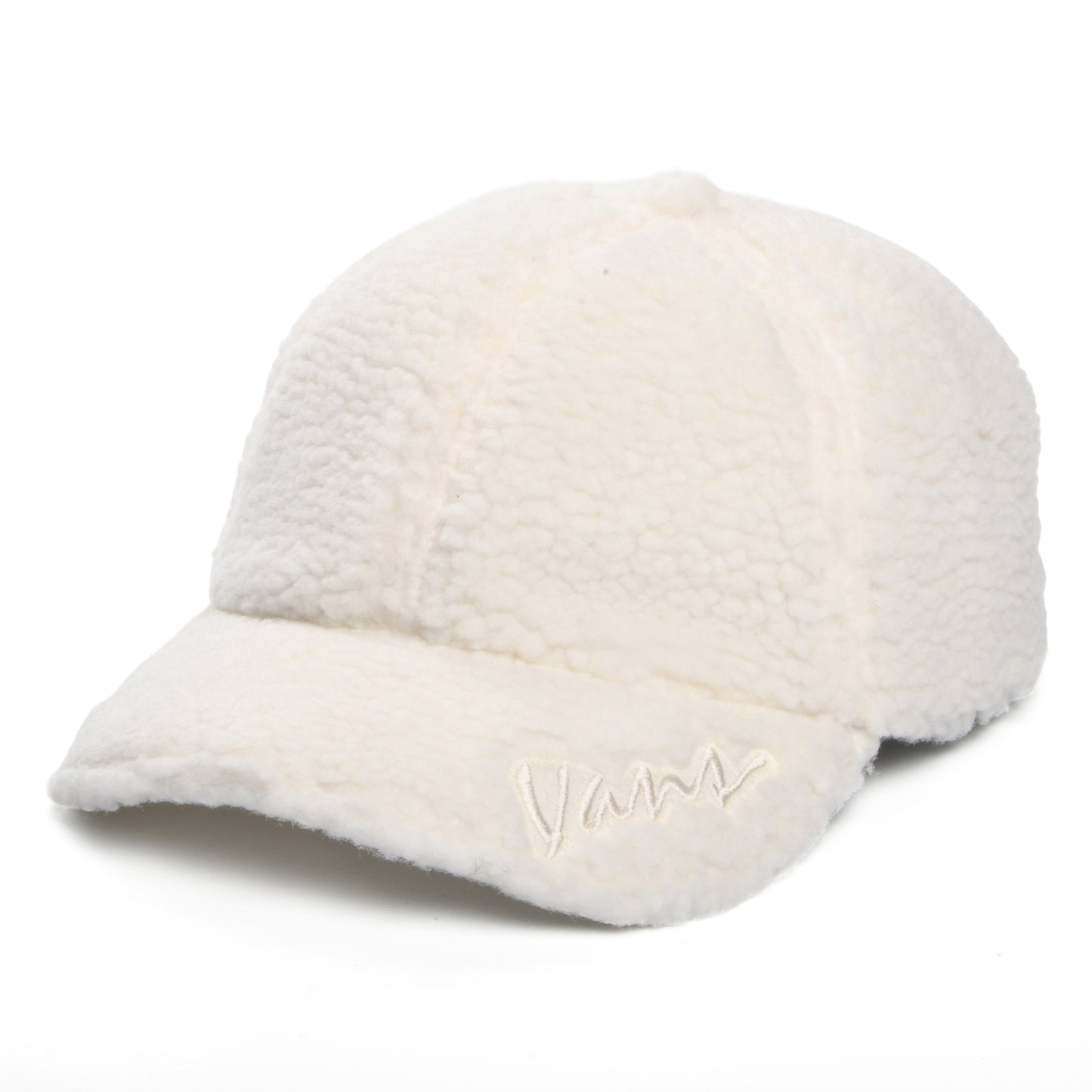 Vans Celano Kunst Sherpa Baseball Cap - Creme