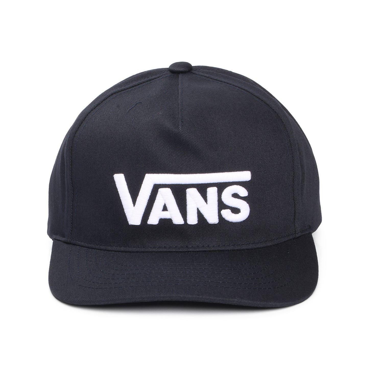 Vans Drop V Log Curved Brim Snapback Cap - Mitternachtblau-Weiß